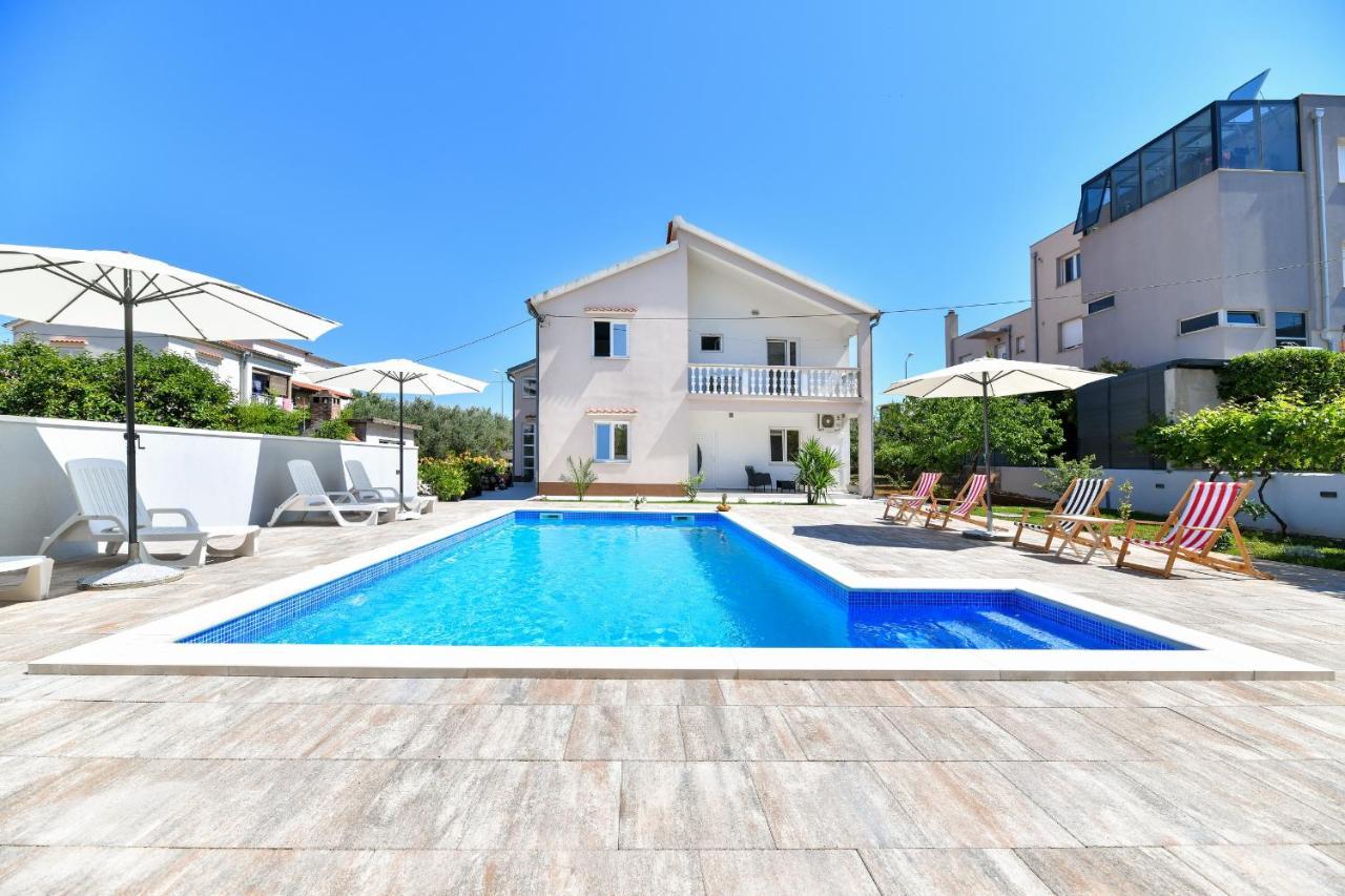 Pool House Luka Lägenhet Zadar Exteriör bild